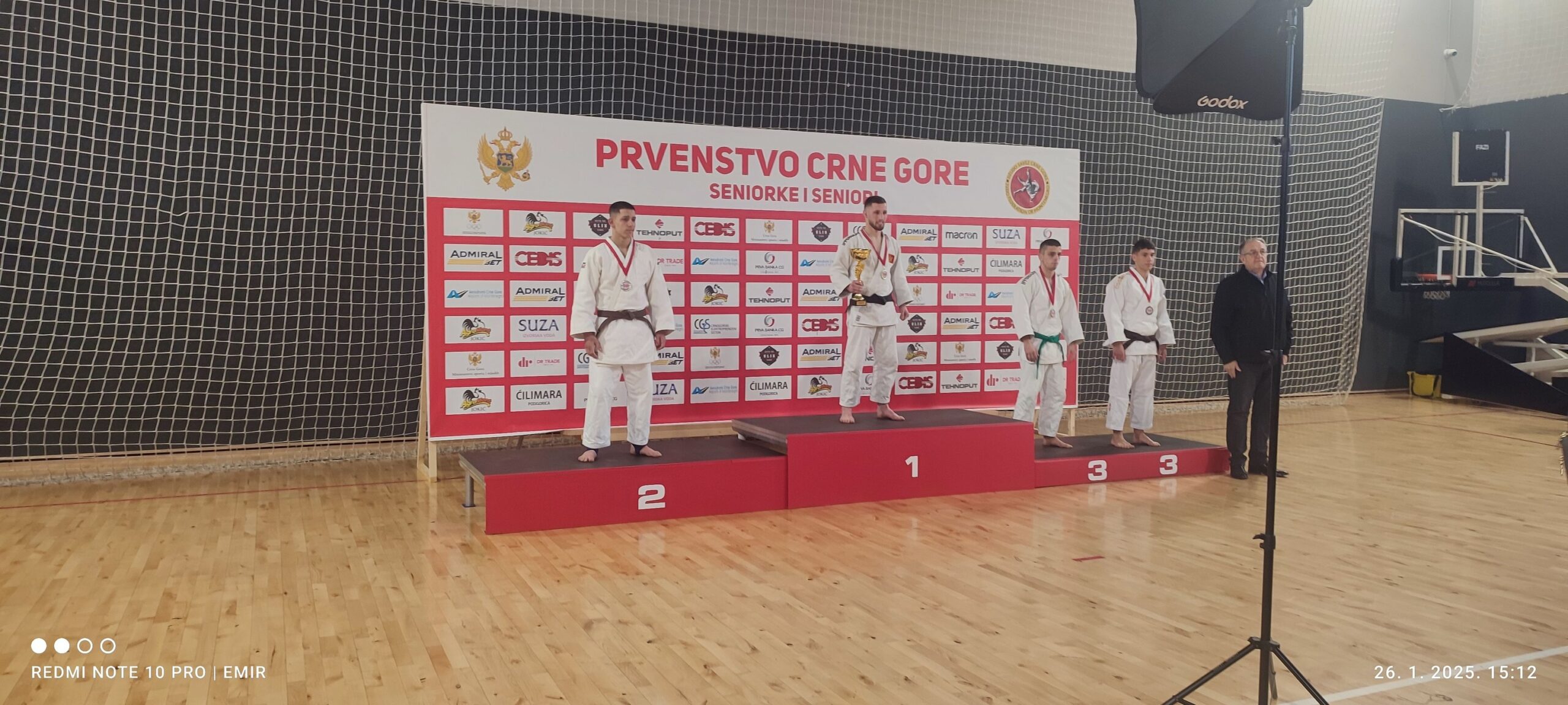 Edvin Čivović šampion Crne Gore, od šest takmičara Džudo kluba “Rožaje” njih četvoro osvojilo medalje